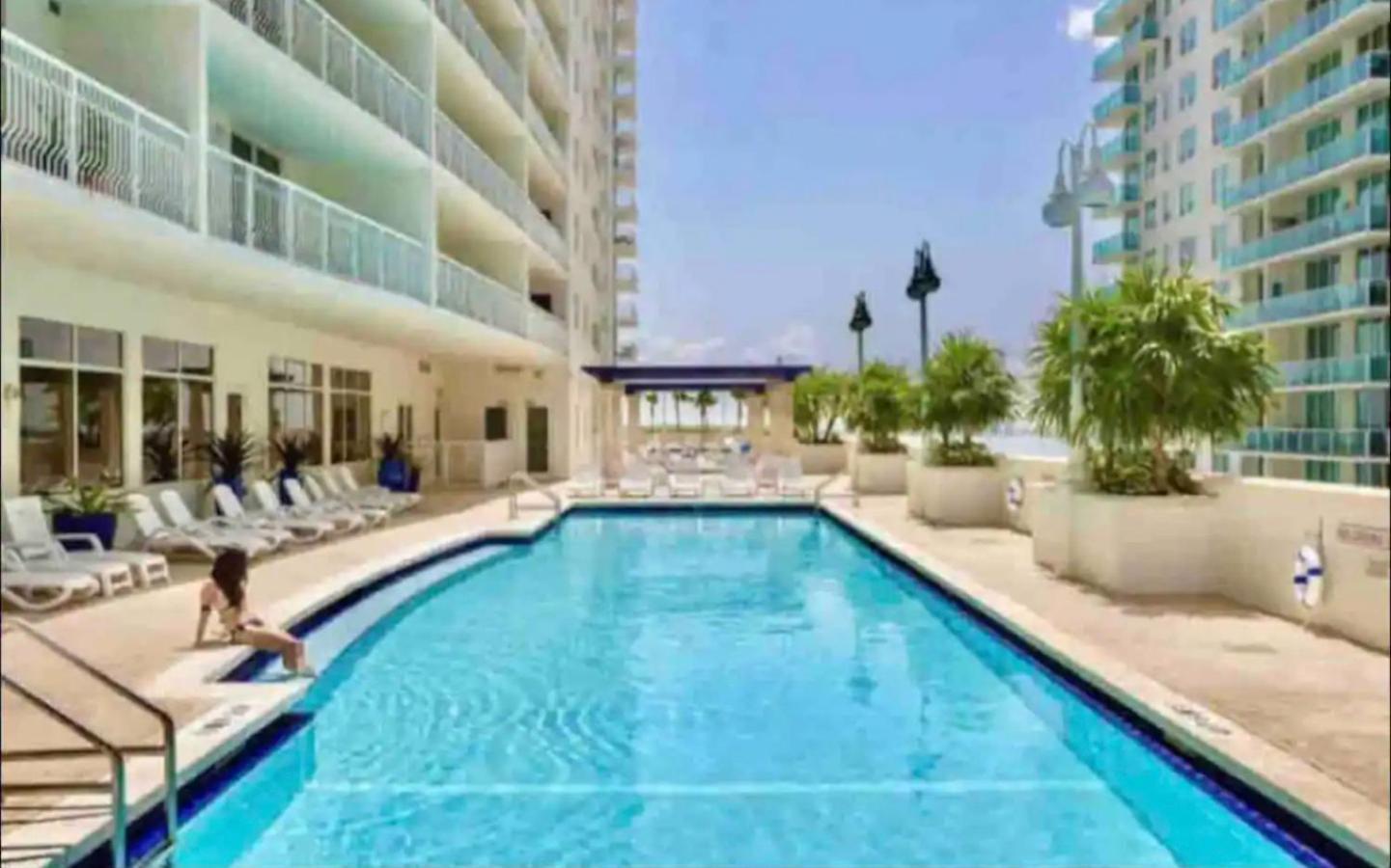 מיאמי *Luxurious Highrise 2Brcondo Brickell- Waterviews* מראה חיצוני תמונה