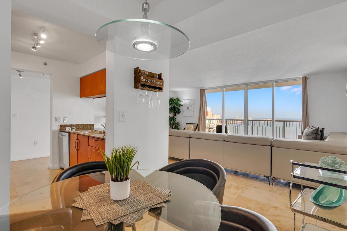 מיאמי *Luxurious Highrise 2Brcondo Brickell- Waterviews* מראה חיצוני תמונה